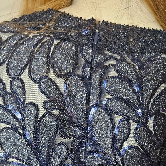 Stunning Faeriesty Dress - Navy Blue - Size S - NWOT - Picture 4 of 7